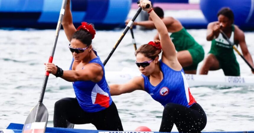 Chilenas se ubican en cuarto lugar en la Final B de canotaje