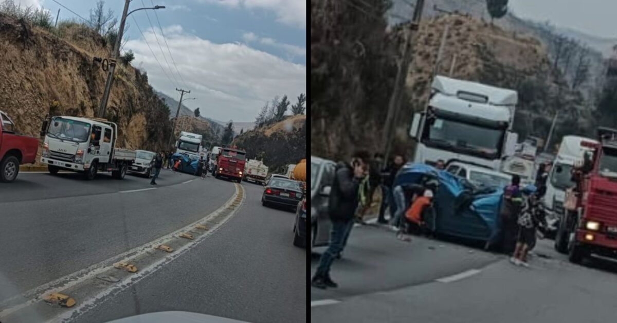 Tragedia en Túnel Los Gemelos: mujer muere y dos heridos tras accidente en Camino Internacional