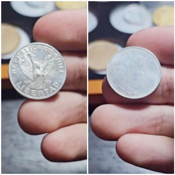 Moneda de $10 que puede venderse a $2.000.000 /Error Coins Chile