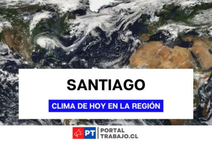Este es el clima de hoy 7 de diciembre de 2024 en Santiago