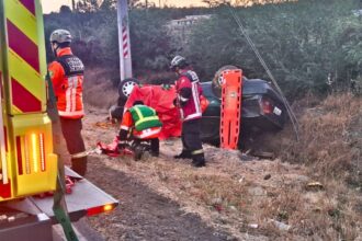 Accidente en Chillán Viejo deja un fallecido y dos heridos