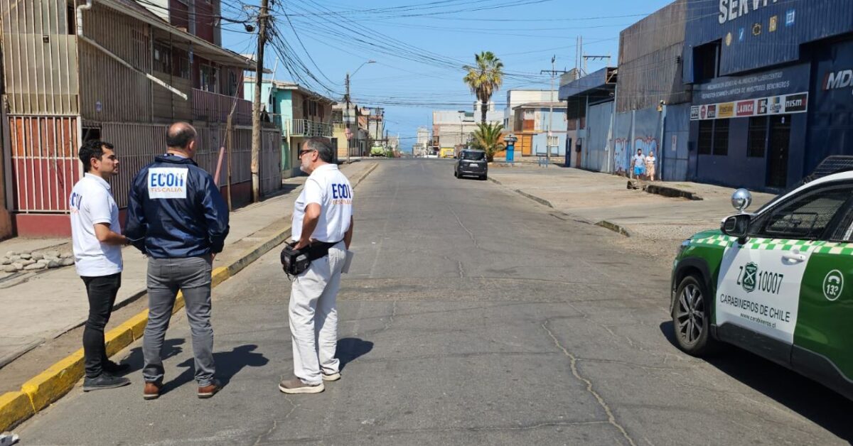 Mujer baleada en Iquique tras intento de robo