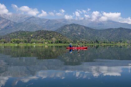 Despliegan operativo de búsqueda por hombre desaparecido en Laguna de Aculeo