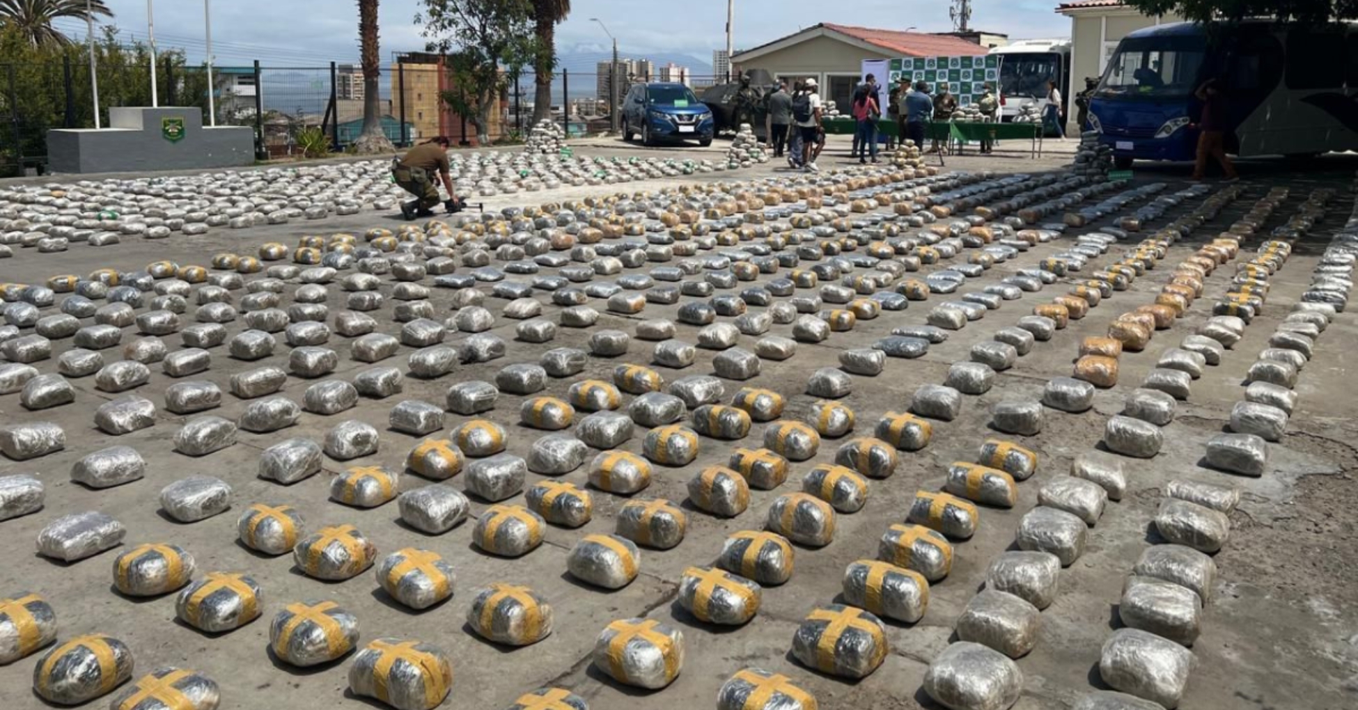 Fiscalía de Calama desarticula banda y decomisa más de 2 toneladas de marihuana en megaoperativo