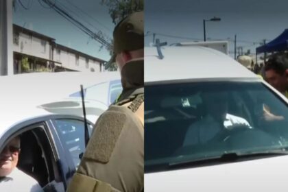 Carroza fúnebre detenida en San Ramón camino a funeral generó indignación