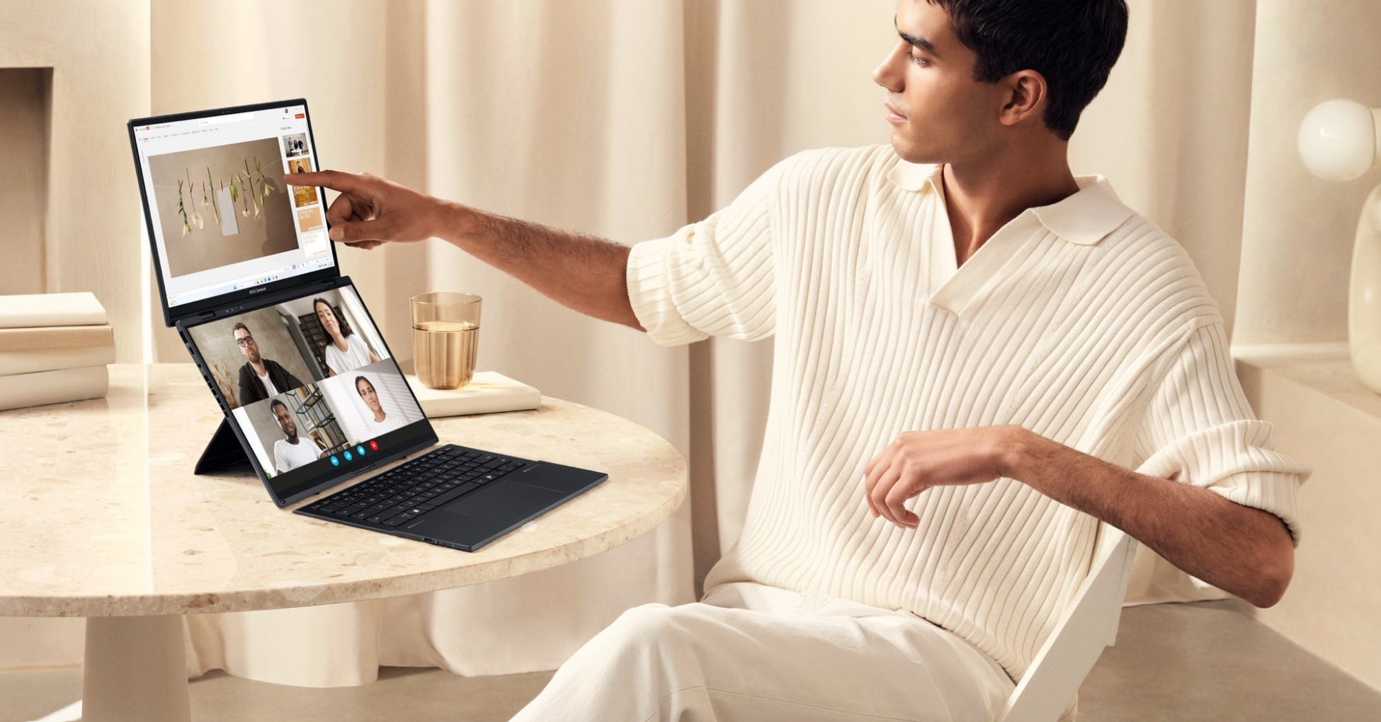 ASUS Zenbook Duo 2025: La renovación con dobles pantallas y procesador Intel Core Ultra