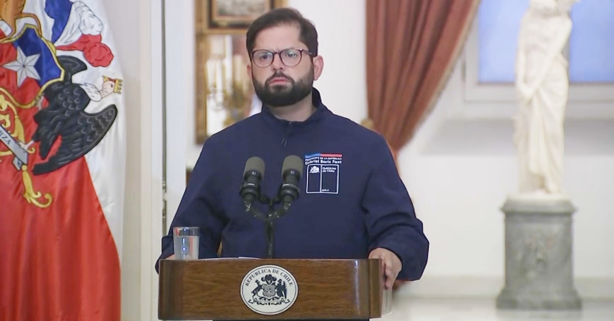Presidente Boric advierte sobre incendios forestales: «No va a haber impunidad»