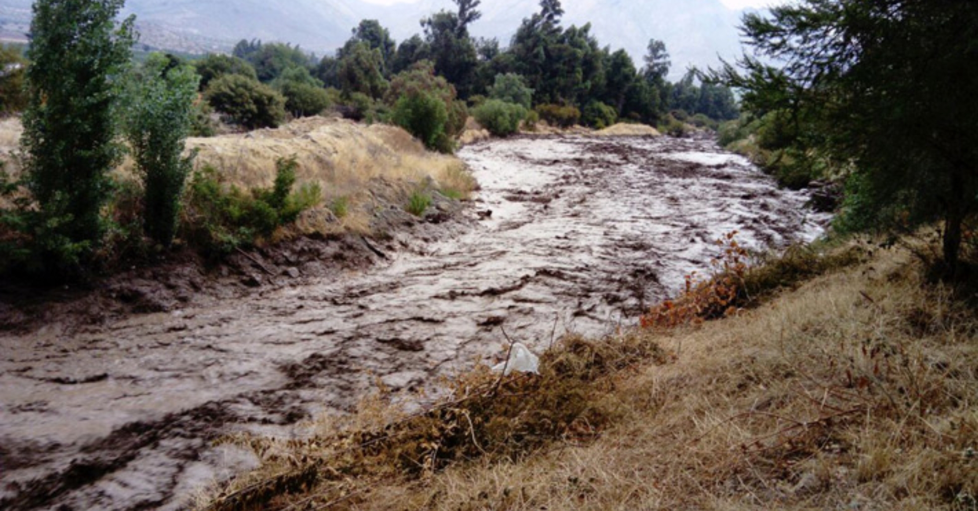 Propietarios en ribera del río Aconcagua arriesgan desalojo por crecida de aguas
