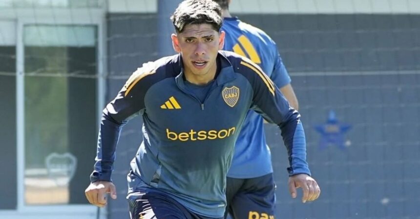 Carlos Palacios quedó fuera de la convocatoria de Boca Juniors por un problema de salud