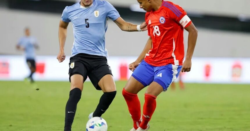 Chile rescata un empate ante Uruguay y sigue con vida en el Sudamericano Sub 20