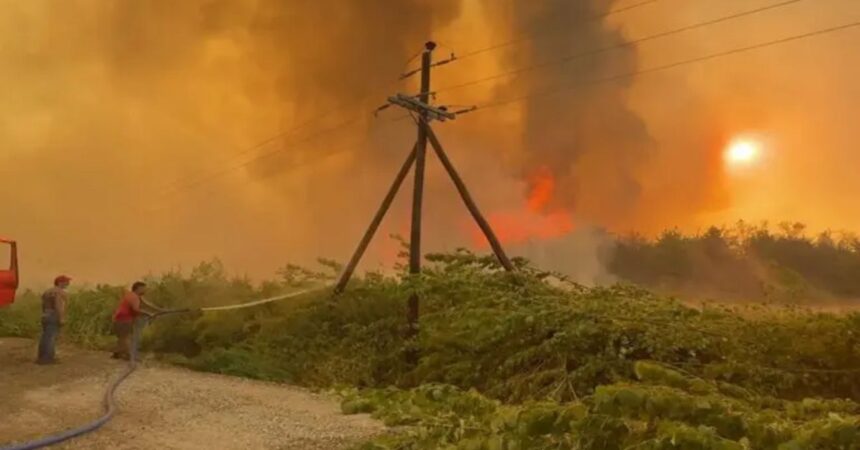 Incendio en la Patagonia Argentina se extiende a Chile