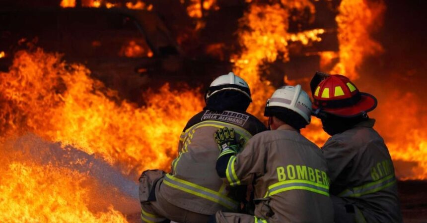 Evacuación en Hijuelas por incendio forestal: Senapred declara Alerta Roja