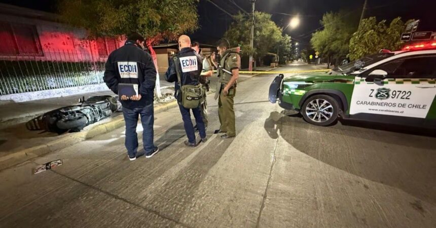 Hombre es asesinado a balazos en plena vía pública en Lo Espejo