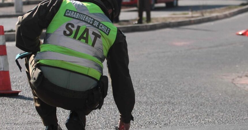 Accidente fatal en ruta Concepción-Penco: joven conductora muere tras volcamiento