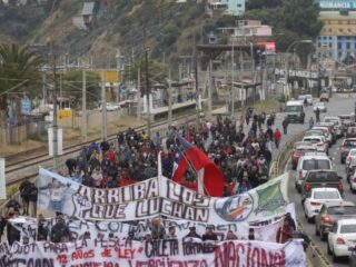 Pescadores de Valparaíso protestan por desigualdad en cuotas de pesca