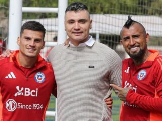 Cristóbal Campos recibe afectuoso respaldo de La Roja en Juan Pinto Durán