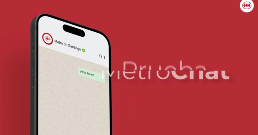 Nuevo canal de WhatsApp de Metro de Santiago: información en tiempo real para usuarios