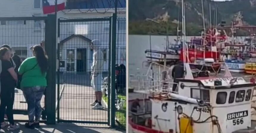 Embarcación desaparecida: Encuentran barco semihundido sin tripulantes en Coronel