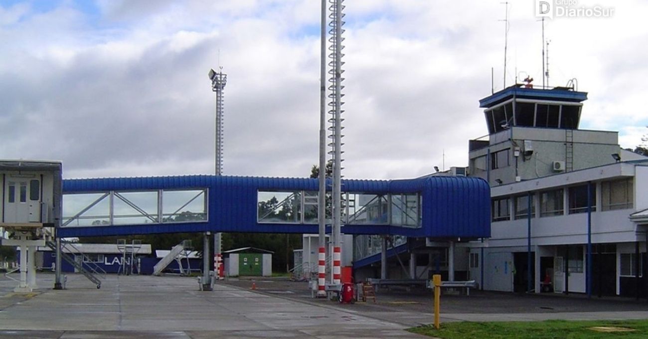 Osorno exigirá modernización del Aeródromo Cañal Bajo ante colapso por aumento de pasajeros