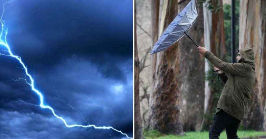 Lluvias, tormentas eléctricas y vientos de hasta 60 km/h: Así estará el clima en Chile este miércoles 12 de marzo