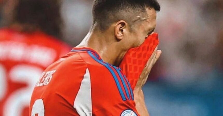 Alexis Sánchez queda fuera del partido ante Paraguay por las Clasificatorias