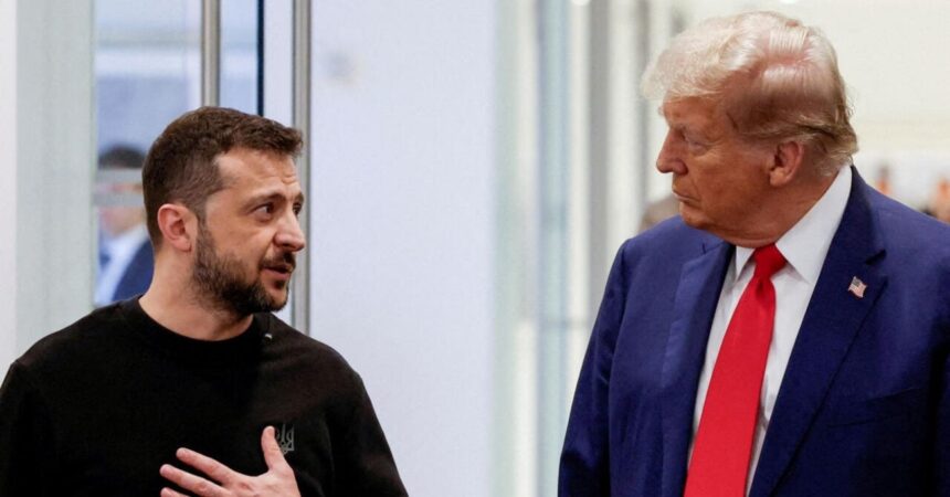 Trump propone que Estados Unidos administre centrales nucleares en Ucrania