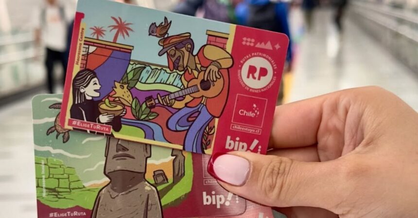 Nuevos diseños de la Tarjeta Bip! celebran rutas patrimoniales de Chile: revisa dónde obtenerlos