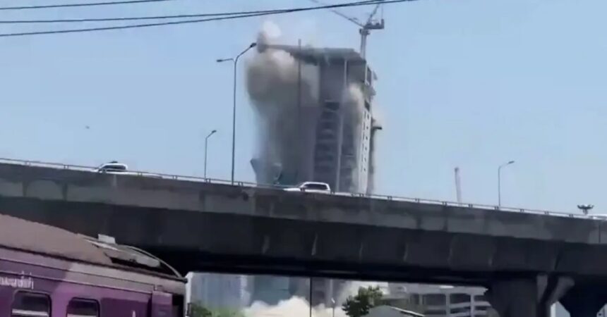 Impactantes registros del terremoto 7,7 en Birmania: sismo sacudió también Tailandia y China