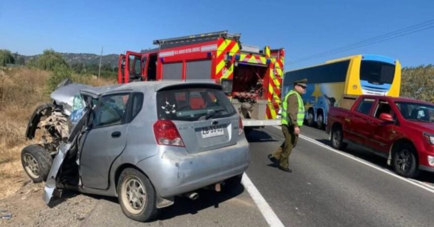 Fatal accidente en Ruta Los Conquistadores deja una persona fallecida