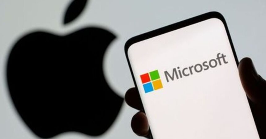 Microsoft supera a Apple como empresa más valiosa tras caída de acciones