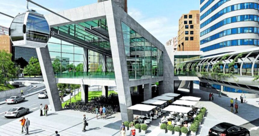 Presentan en Santiago el Teleférico Bicentenario: Solución de movilidad urbana