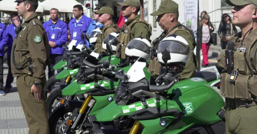 Refuerzo de seguridad en Concepción: Entregan cuatro nuevas motos a Carabineros
