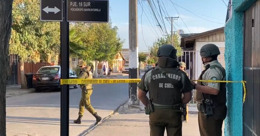 Balacera en Lo Espejo: Menor de 16 años resulta herida