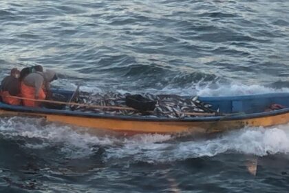 Robo en alta mar: 2 toneladas de jurel incautadas y policía herido