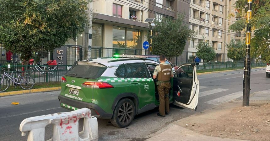 Operativo de Carabineros tras sospechosa actividad en departamento de Independencia