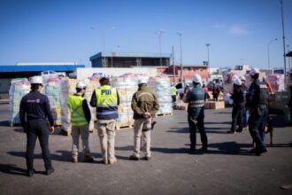 Megaoperativo en San Antonio: Decomisan toneladas de productos ilegales