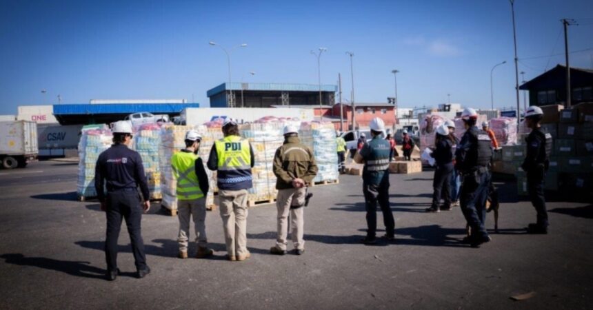 Megaoperativo en San Antonio: Decomisan toneladas de productos ilegales