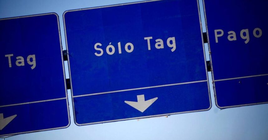Cambio de cobros en autopistas para usuarios sin TAG en 2025
