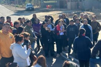 Camioneros protestan por altos peajes en el Camino de la Fruta Chile