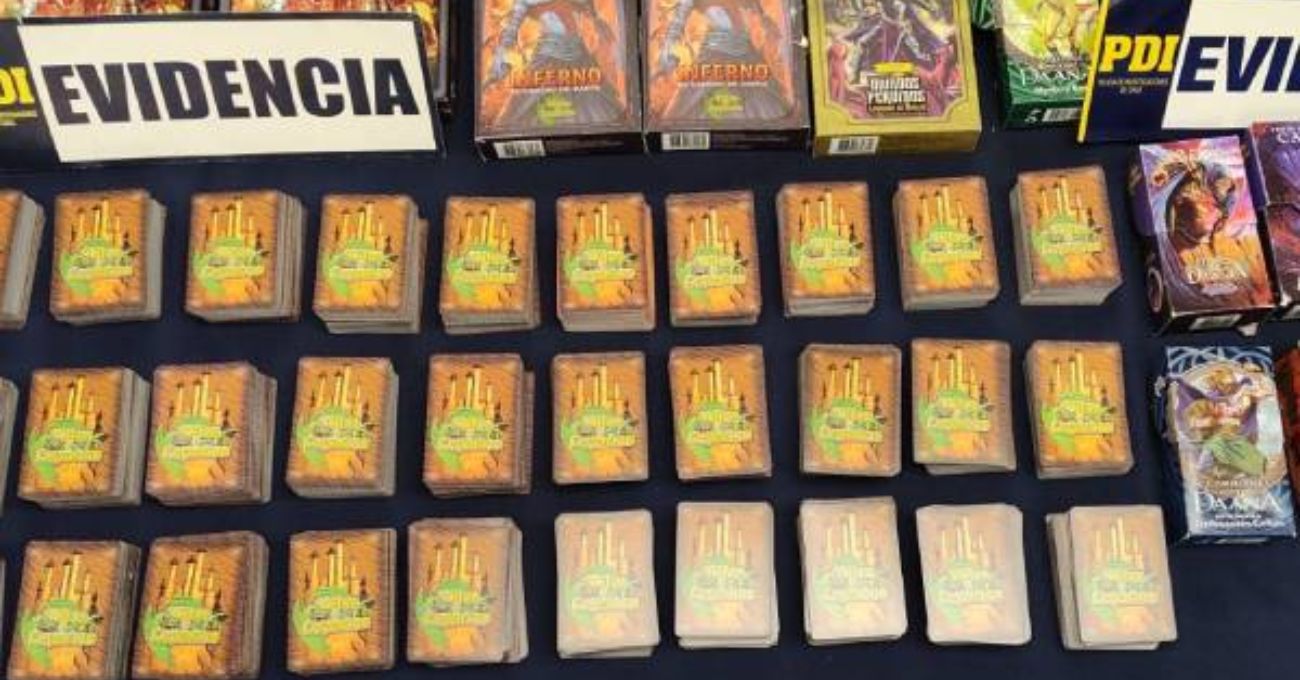Detenido en Chillán por robo de colección de cartas valiosas