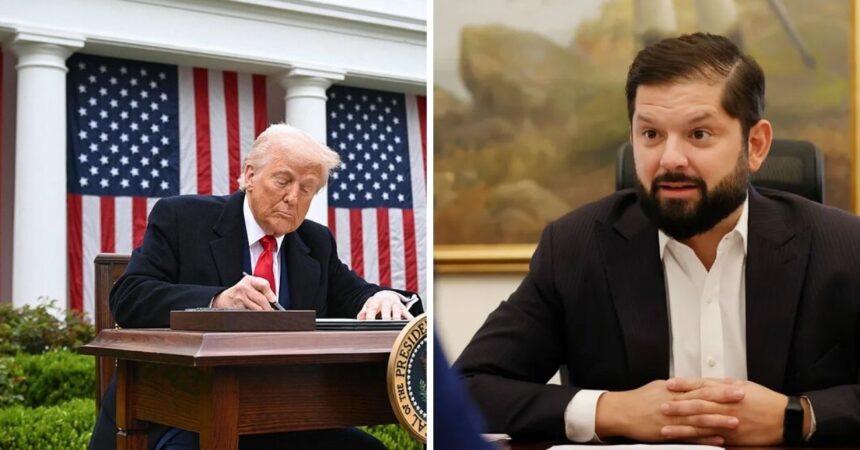 Boric responde a aranceles de Trump y llama a diversificar exportaciones para reducir dependencia