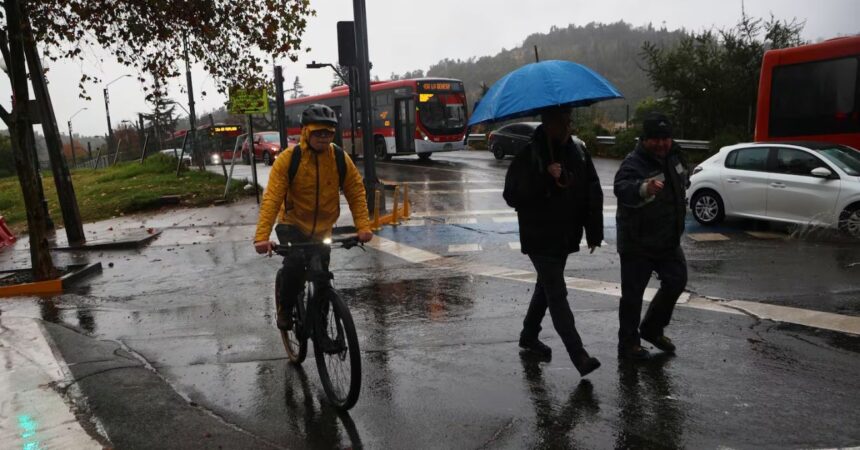 Pronóstico de lluvias en Chile este martes 29 de abril