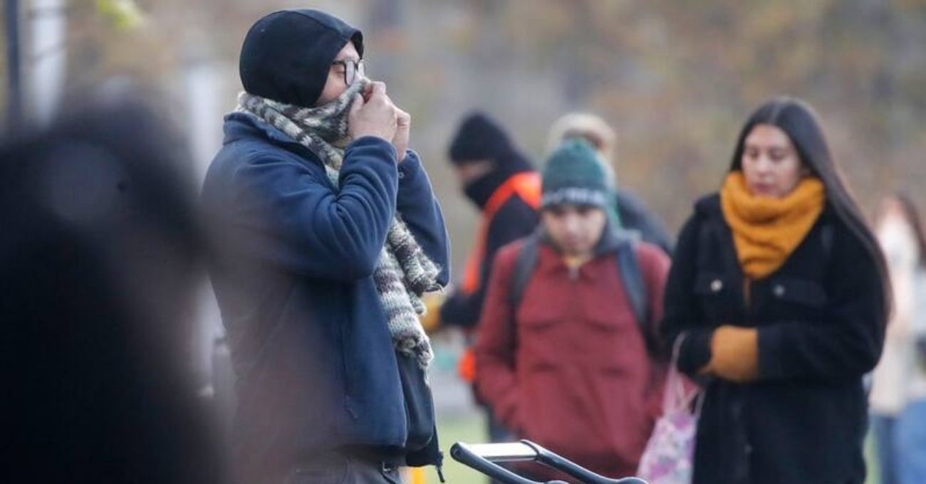Hasta 0°C en Santiago: advierten que este sábado sería la mañana más fría del año