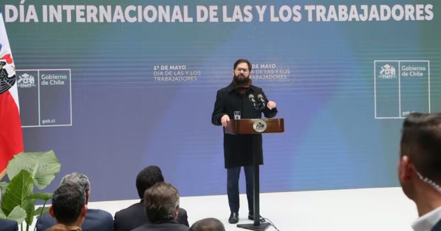 Gabriel Boric destaca logros laborales en conmemoración del Día del Trabajador