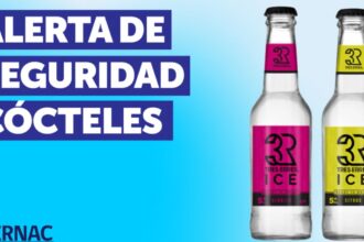 Alerta por posible ingestión de vidrio en cócteles 3R Ice