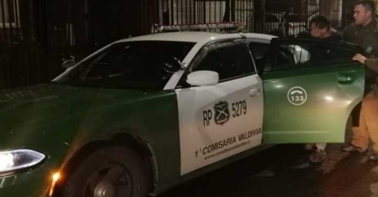 Detienen a 4 personas con medio kilo de marihuana en Valdivia