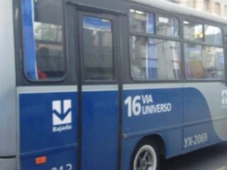Incidente en micro de línea Vía Universo: pierde ruedas traseras sin heridos