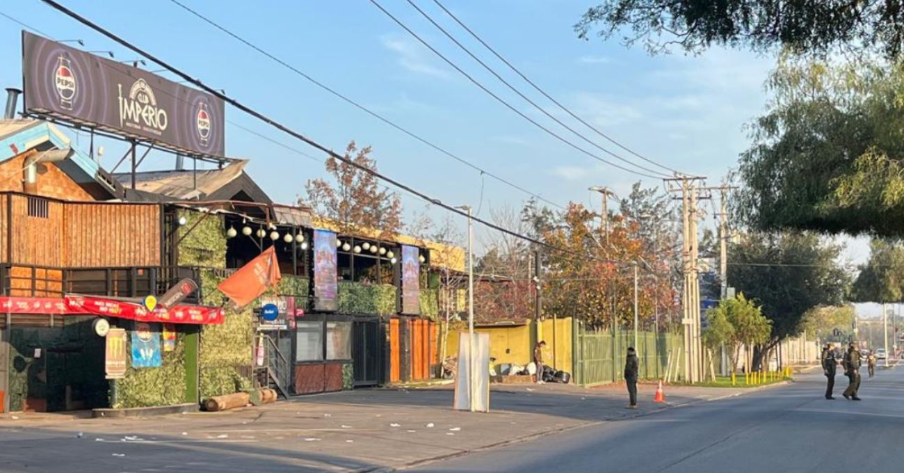 Balacera en Club Imperio: Un muerto y un herido en La Cisterna