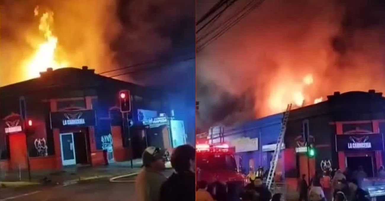 Incendio en Victoria: 14 locales afectados y 2 personas lesionadas