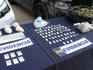 Desmantelan banda criminal en Valle de Aconcagua: 10 detenidos por drogas y armas